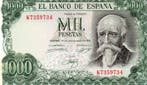 1 000 Pesetas Espagne Spanien Pick 154 1000 Pesetas 17/09..., Verzenden