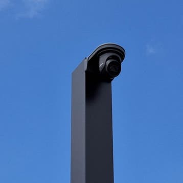 Vierkante cameramast met kantelanker 3 meter Zwart, Ophalen of Verzenden, Nieuw