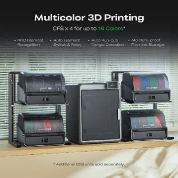 Creality K2 Combo 3D Printer: Multi-Color, 600mm/s Snelheid,, Verzenden, Nieuw