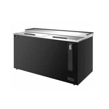 GGM Gastro | Flessenkoeler bovenlader - zwart - 212L |, Verzenden, Nieuw in verpakking, Ovens, Magnetrons en Steamers