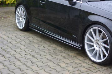 Side Skirts Diffusers Audi S3/A3 S-Line Hatchback 8V/8V, Verzenden, Nieuw