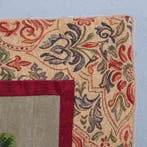 Wandkleed  floraal tapisserie  6 verschillende vlakken met b, Antiek en Kunst, Ophalen of Verzenden