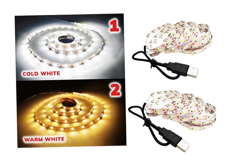 USB LED strip (0.5 meter), koelwit, Doe-het-zelf en Verbouw, Gereedschap | Handgereedschap, Nieuw, Ophalen of Verzenden