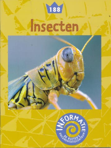 De Ruiters informatie 188 Insecten, Boeken, Verzenden, Nieuw