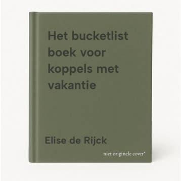 Het bucketlist boek voor koppels met vakantie - Elise de, Verzenden, Zo goed als nieuw, Elise de Rijck