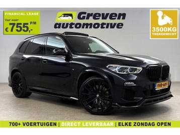 BMW X5 xDrive30d M-Sport 266PK | VAN | Grijs Kenteken |, Automaat, Euro 6, Blauw, Diesel