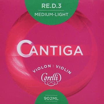 Corelli CO-902-ML violin string A-2 4/4, light, cantiga, Ophalen of Verzenden, Nieuw