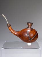 Rookpijp – Luba – DR Congo – hout en metaal – Midden