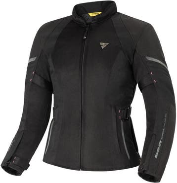 SHIMA Jet Waterproof Dames Zwart Textiele Motorjas, Motoren, Kleding | Motorkleding, Nieuw met kaartje, Jas | textiel, Verzenden