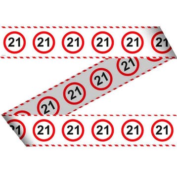 Afzetlint Verkeersbord 21, Ophalen of Verzenden, Nieuw