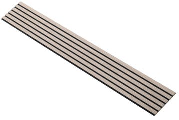 Wandpaneel Wit met Zwart Vilt | 240 of 278cm, Nieuw in verpakking