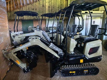 mini graafmachine kraan minigraver kraantje 1ton ( nieuw ), Zakelijke goederen, Machines en Bouw | Kranen en Graafmachines, Ophalen