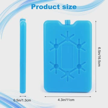 Herbruikbare IJspacks - Ultra Dun & Koel voor Onderweg, Verzenden, Nieuw