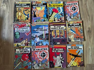 Blake en Mortimer strips | Edgar J. Jacobs | U-straal, Complete serie of reeks, Verzenden, Gelezen