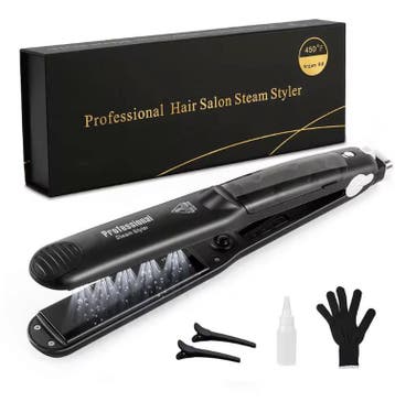 Stoom Stijltang Keramisch 2-in-1 Straightener en Krultang, Verzenden, Nieuw