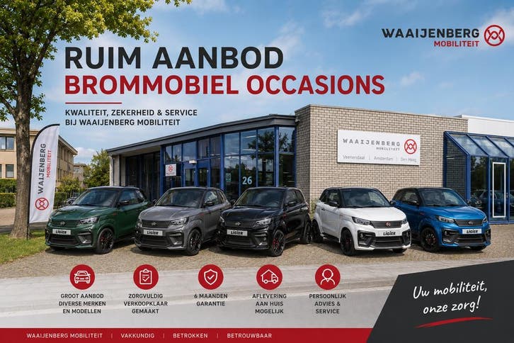 Koop nu een betrouwbare Brommobiel occasion met garantie !, Diversen, Brommobielen en Scootmobielen, Zo goed als nieuw