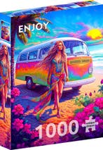 Hippie at Heart Puzzel (1000 stukjes) | Enjoy Puzzle -, Verzenden, Nieuw