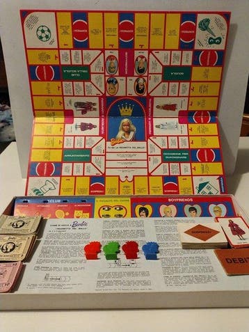 Bordspel - La reginetta del ballo, il gioco di Barbie