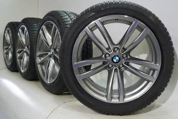 BMW 6 GT G32 7 serie G11 G12 647M 19 inch velgen Pirelli Run, 19 inch, Gebruikt, Velg(en), Winterbanden