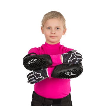 Elleboogbeschermers Kinderen Alpinestars Bionic Plus Zwart, Motoren, Verzenden, Nieuw