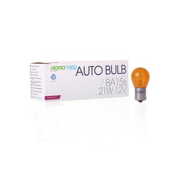 M-Tech P21W 12V 21W - Basic - Oranje - per 10 stuks, Verzenden, Nieuw