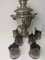 USSR - Samovar (7) - Verchroomd, Messing - Samovar &