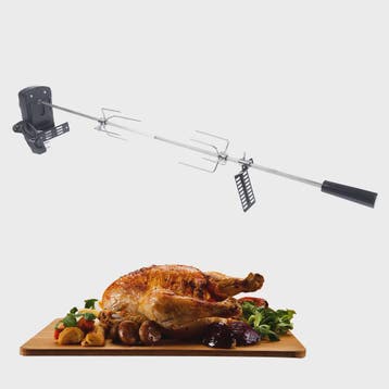 Elektrische BBQ Spit Roaster Rotisserie Kit met 120 cm Kabel, Verzenden, Nieuw