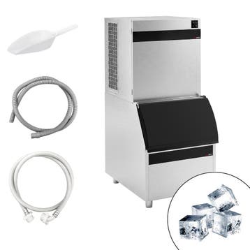 GGM Gastro | IJsblokjesmachine - kubus (volle blokjes) - 450, Verzenden