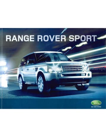 2011 RANGE ROVER SPORT BROCHURE NEDERLANDS, Nieuw, Author