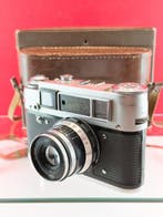 FED 4 with Industar N-61 2,8/52mm + original box, leather, Nieuw