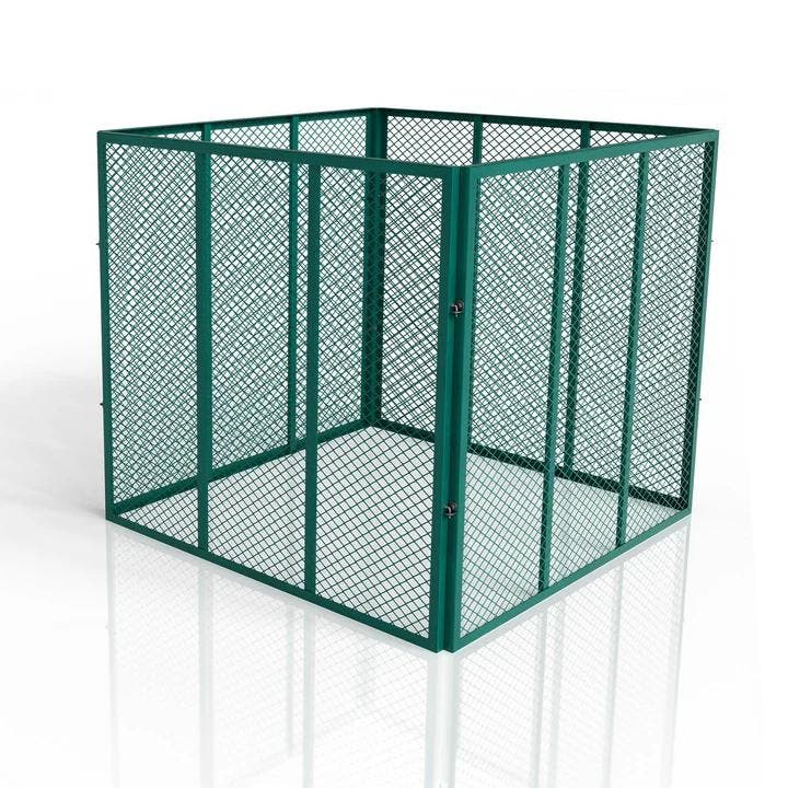 Bladkorf / Metalen compostbak / Tuincompostbak - Tuinafval -, Tuin en Terras, Aarde en Mest, Verzenden