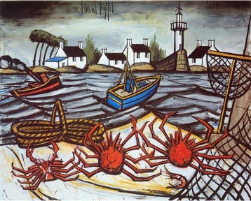 Bernard Buffet (1928-1999) - Paysage aux araignées de mer