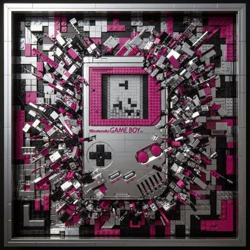 Artxlife - Nintendo Gameboy Black&Pink Explosion, Nieuw