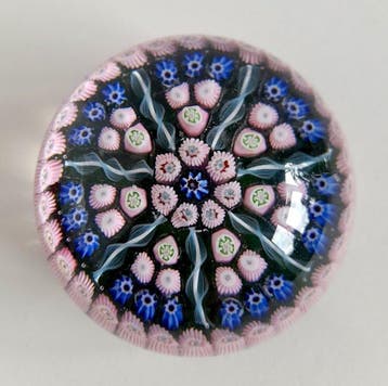 Perthshire Glass Scotland - Presse-papier - 7 Spoke, Antiek en Kunst