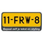 Kentekenplaathouder - USA 18:2  - Eigen Tekst bedrukking, Verzenden, Nieuw