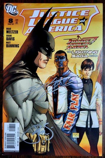 Justice League of America 2007 1st Print - Signed by creator, Nieuw