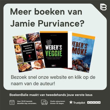 Webers barbecueën en grillen op houtskool en briketten, Verzenden, Gelezen, Jamie Purviance