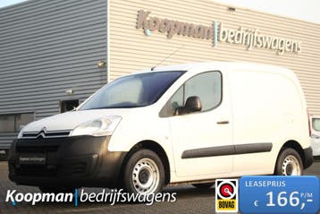 Citroën Berlingo 1.6BlueHDI 75pk Club, Gebruikt, Euro 6, Citroën, Wit