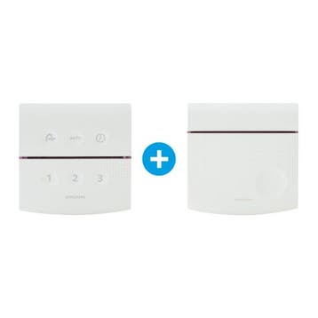 Orcon 15RF CO2 ruimtesensor en afstandsbediening, Doe-het-zelf en Verbouw, Verzenden, Nieuw