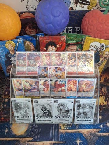 Bandai - 14 Card - One Piece - Monkey D. Luffy Promo-Cards, Hobby en Vrije tijd, Nieuw