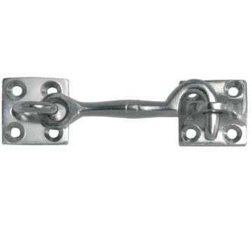 Kajuithaak 60mm glans nikkel, Doe-het-zelf en Verbouw, Deuren en Horren, Verzenden, Nieuw