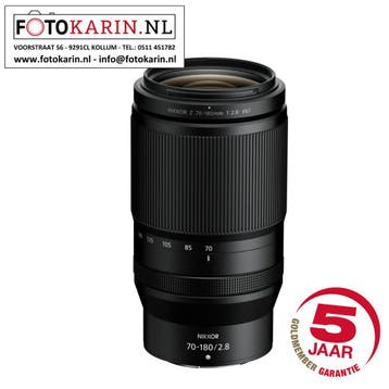 Nikon Z 70-180mm f2.8 | nieuw | Foto Karin Kollum, Ophalen of Verzenden, Nieuw, Telelens, Zoom