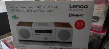 Microset DAB+/FM Radio CD USB Bluetooth Nieuw, Ophalen of Verzenden, Nieuw, Met cd-speler