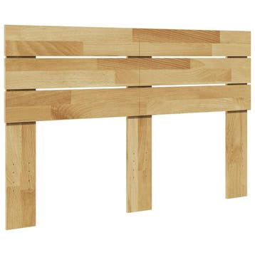 Bedbord 120cm massief eiken | retourdeal 46% korting, Huis en Inrichting, Slaapkamer | Bedden, Eenpersoons, Bruin, Ophalen of Verzenden