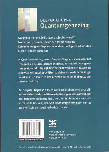 Quantumgenezing 9789021533889 Deepak Chopra, Verzenden, Gelezen, Deepak Chopra