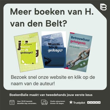 Een eeuwig verbond - H. van den Belt 9789058290267, Verzenden, Gelezen, H. van den Belt