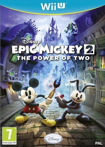 Disney: Epic Mickey 2 The Power of Two - Wii U Wii U, Spelcomputers en Games, 1 speler, Ophalen of Verzenden, Zo goed als nieuw