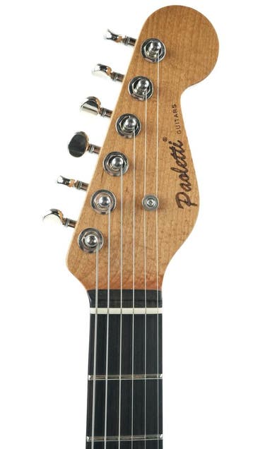 Paoletti Nancy Lounge White over Sunburst 2023 (Instrument), Ophalen of Verzenden, Zo goed als nieuw, Hollow body