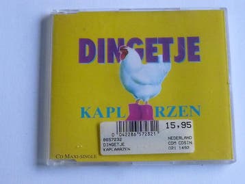 Dingetje - Kaplaarzen (CD Single), Ophalen of Verzenden, Zo goed als nieuw