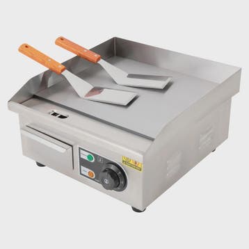 Elektrische Bakplaat 2000W - RVS Teppanyaki Grill met Verste, Verzenden, Nieuw